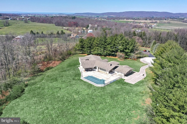 view of birds eye view of property