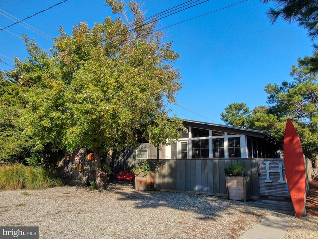 23 Jersey St, Dewey Beach, DE 19971 - view of front of property featuring a sunroom
