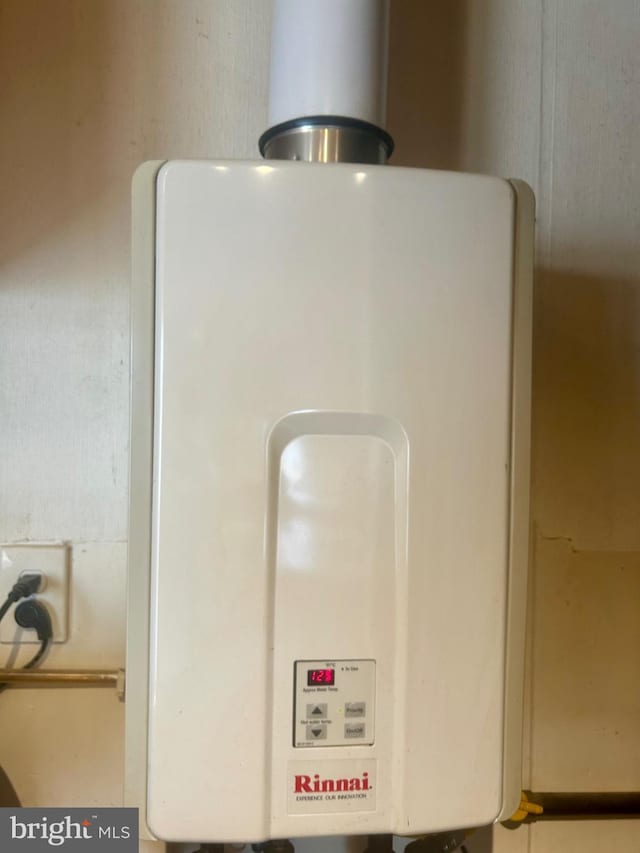 details featuring water heater