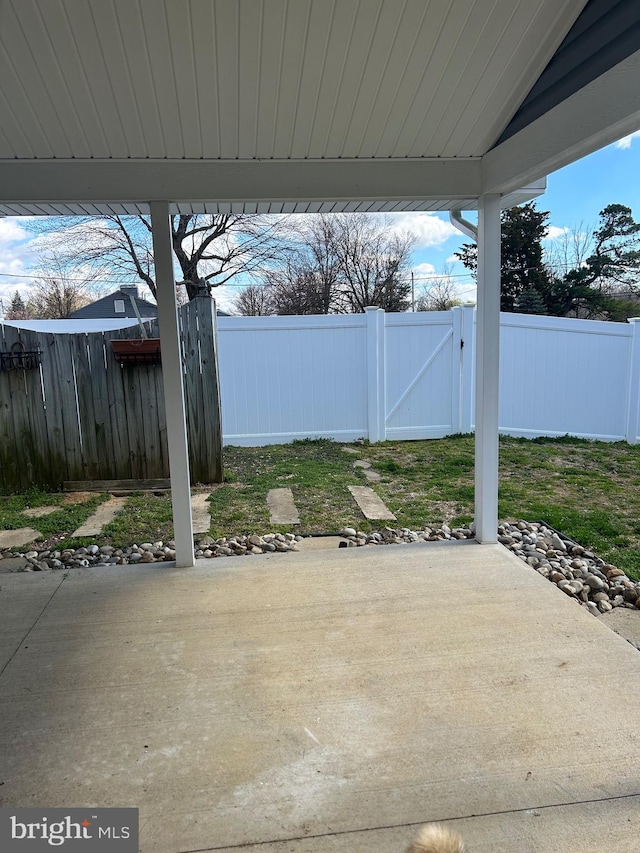 view of patio / terrace