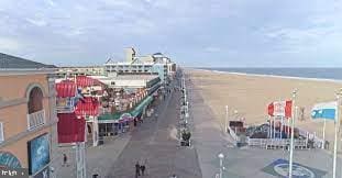 exterior space featuring a view of the beach