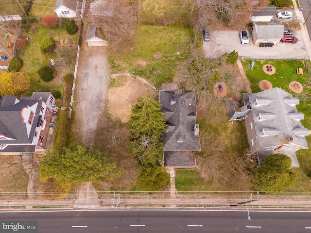 view of aerial view