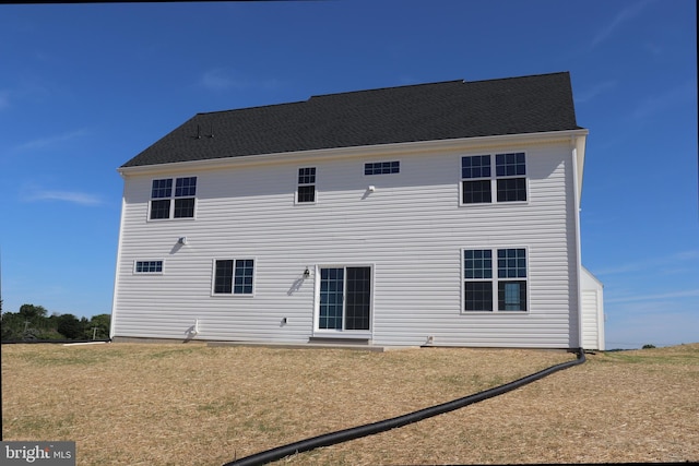 view of rear view of house