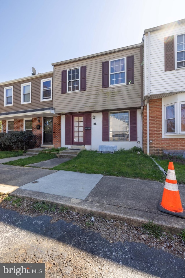 view of townhome / multi-family property