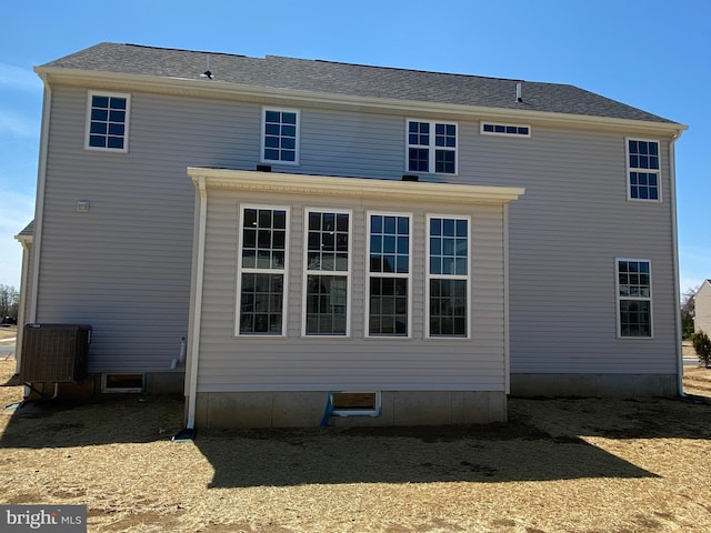 view of rear view of property