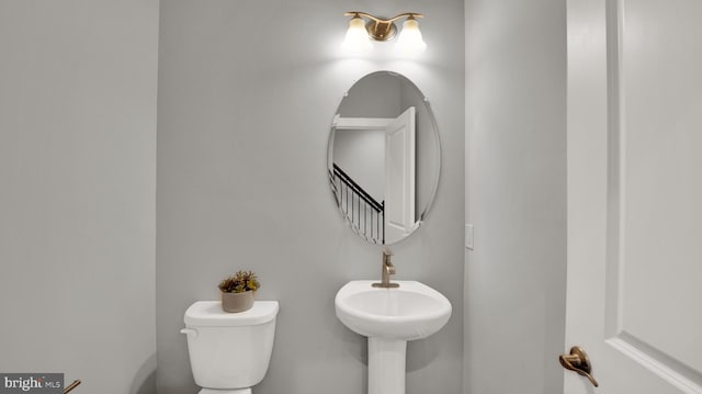 bathroom with toilet