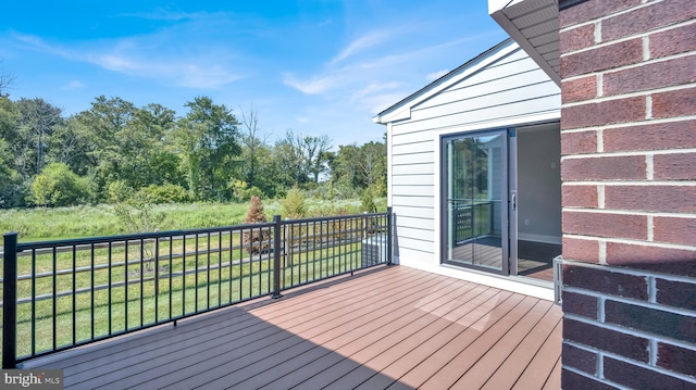 view of deck
