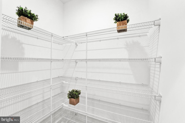 view of pantry