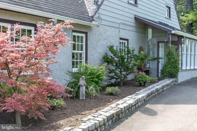 view of side of property