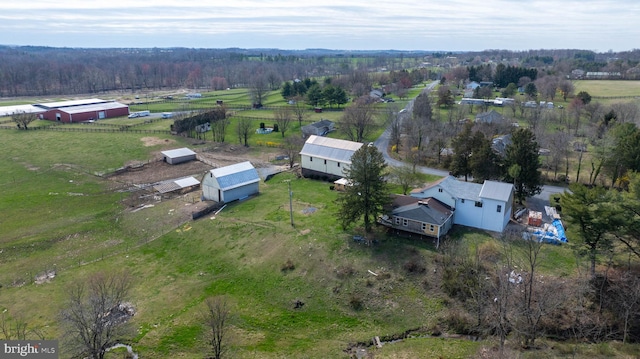 view of drone / aerial view