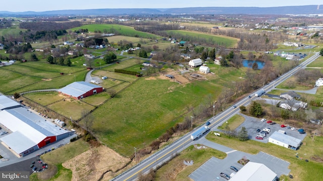 view of aerial view