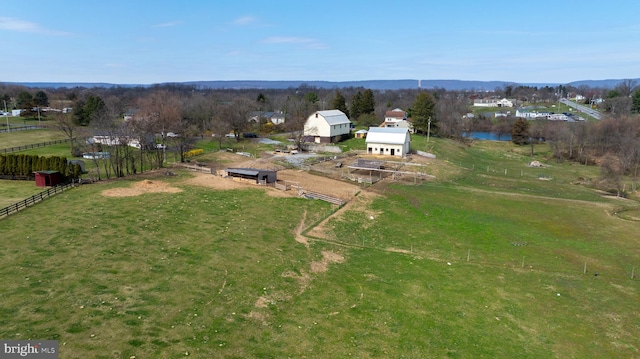 view of drone / aerial view