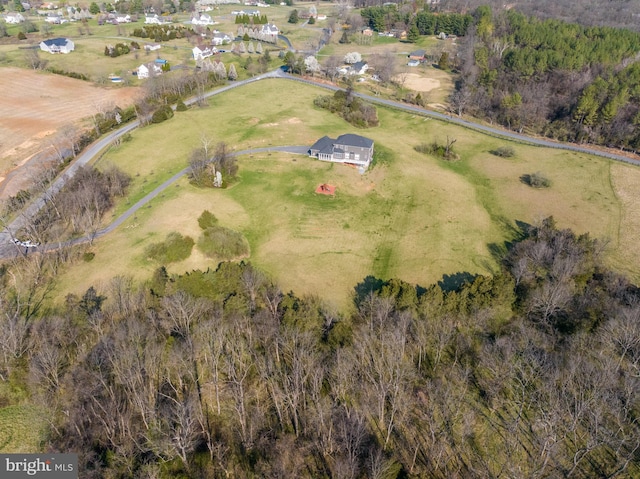 view of drone / aerial view