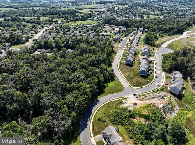 view of birds eye view of property