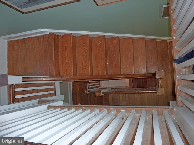 view of staircase