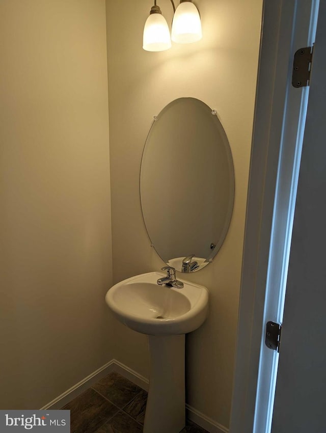 bathroom featuring tile patterned floors