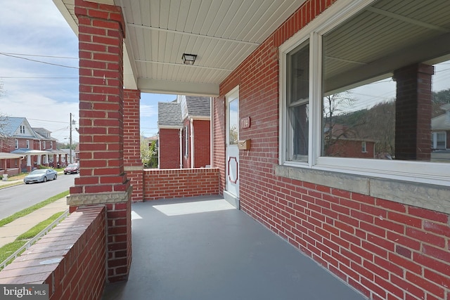 view of patio / terrace featuring a porch