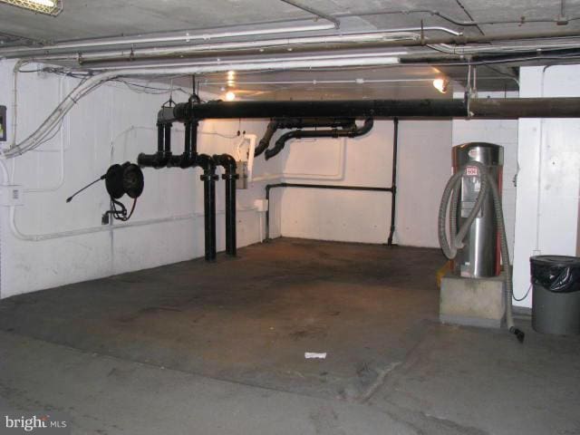 view of basement