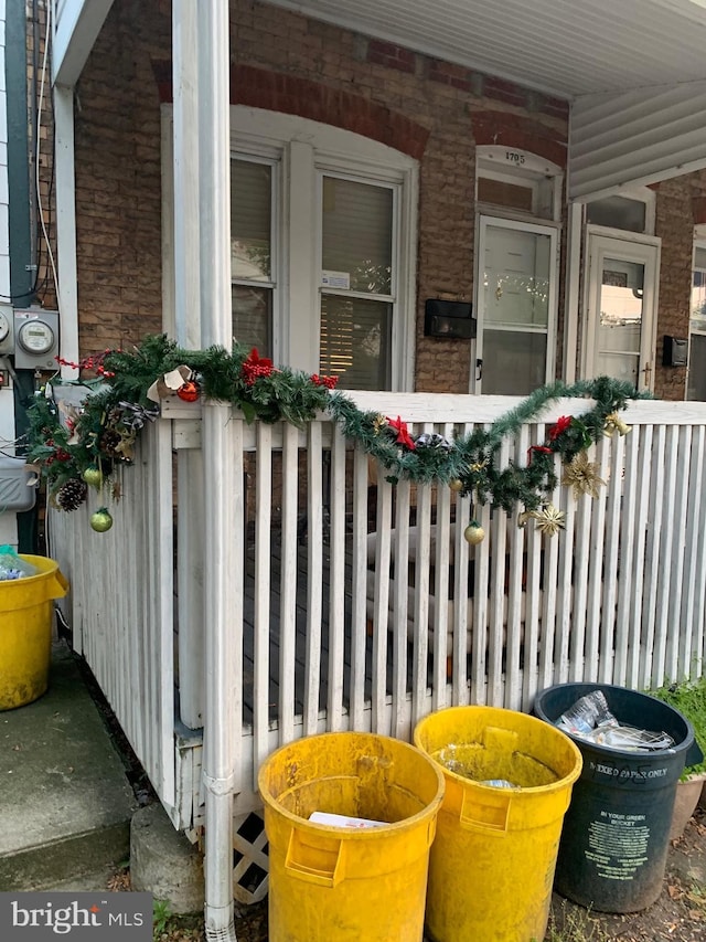 1705 S Clinton Ave, Trenton, NJ 08610 - details featuring electric meter