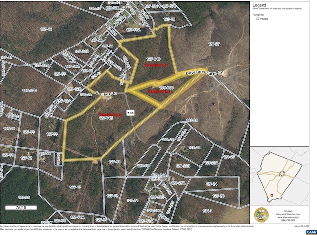 0 Pocket Ln Unit 127-64, Esmont VA, 22937 land for sale