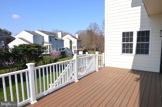 view of deck