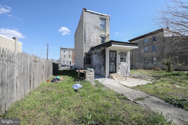 view of rear view of house