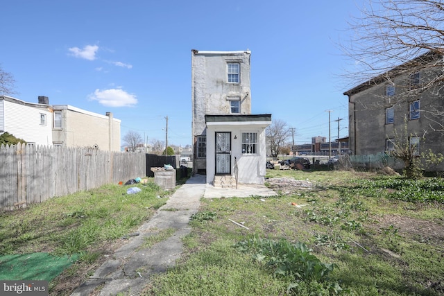 view of back of house