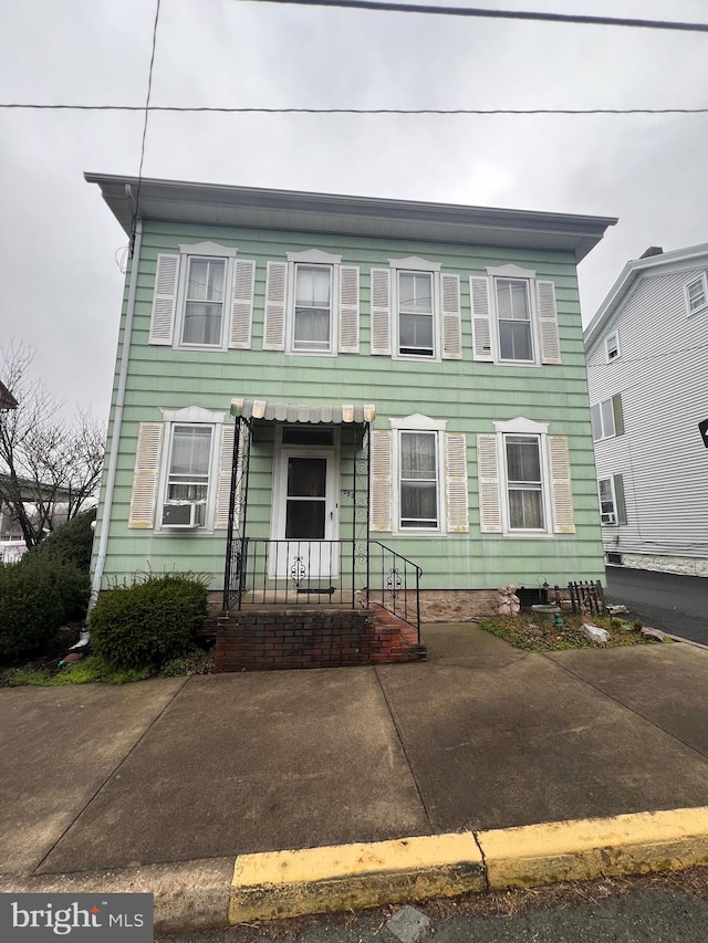 view of colonial-style house