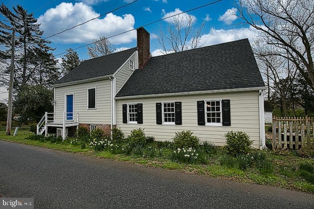 view of side of home