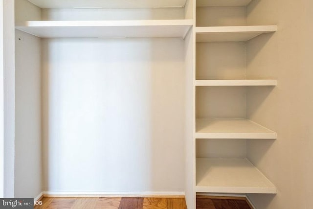 view of closet