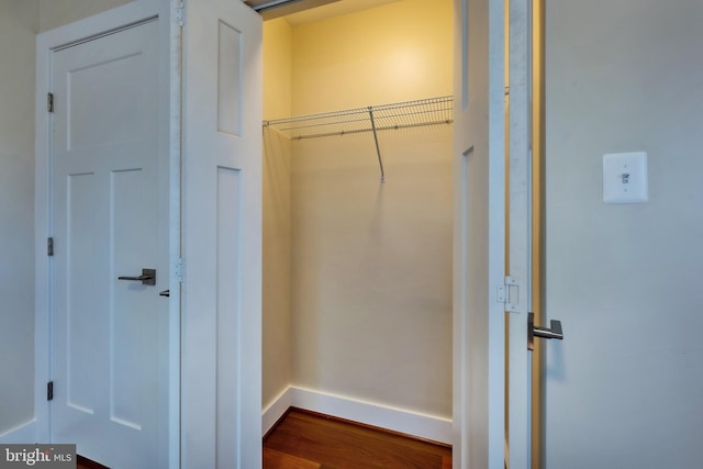 view of closet