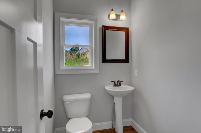 bathroom with toilet