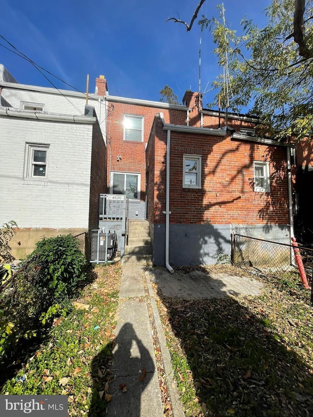 view of rear view of house