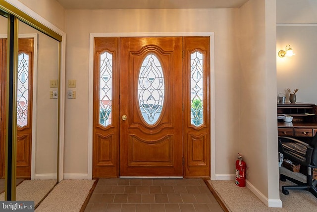 view of foyer