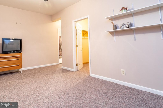 view of unfurnished living room