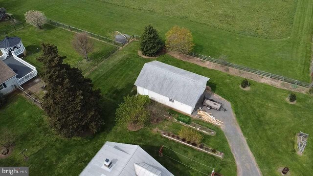 drone / aerial view