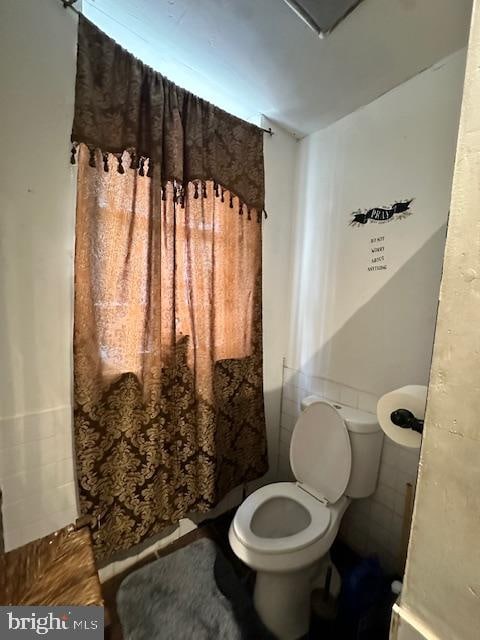 bathroom with toilet