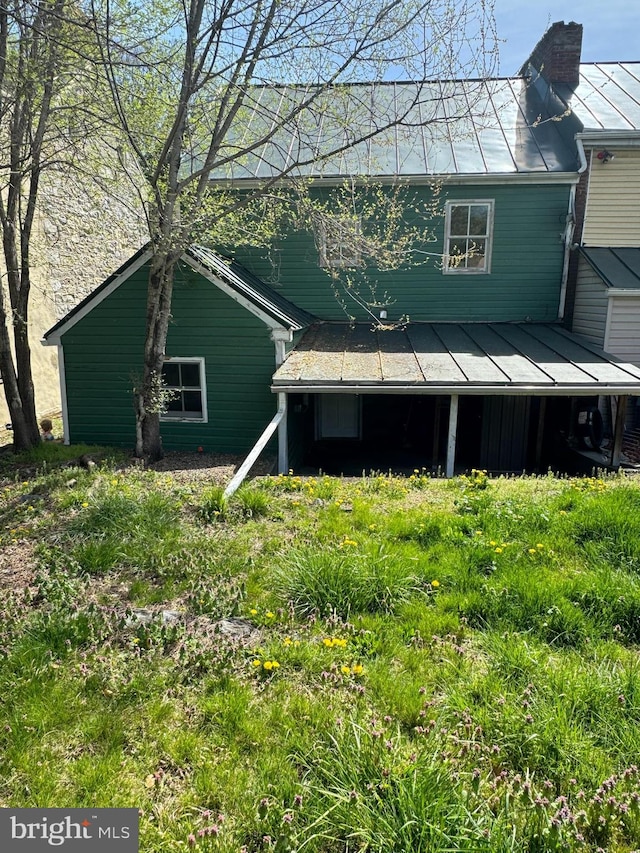 view of rear view of house