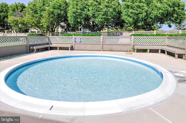 view of swimming pool