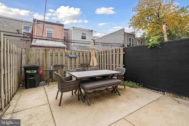 view of patio / terrace