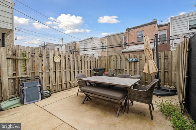 view of patio / terrace