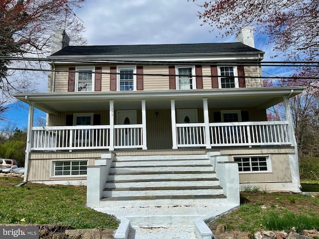 view of front of house