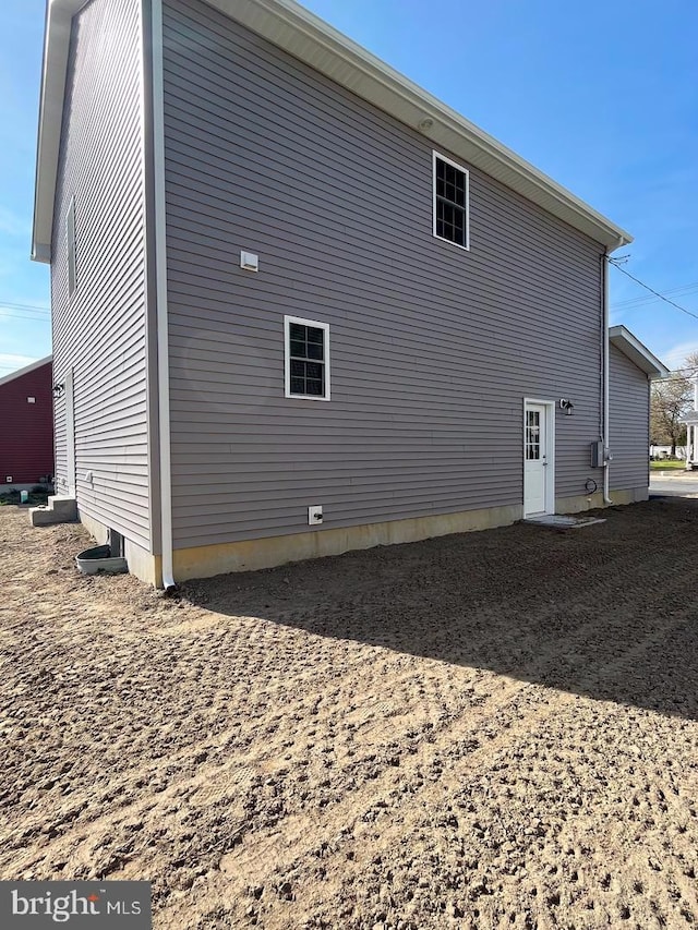 view of back of house