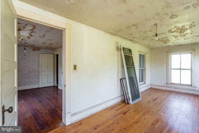 interior space featuring hardwood / wood-style flooring