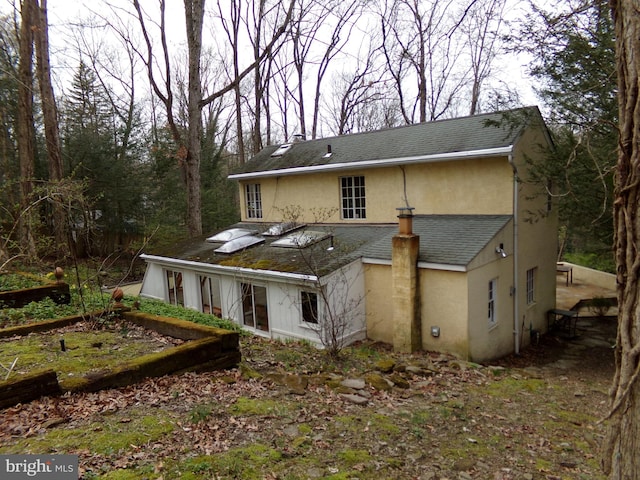 view of rear view of house