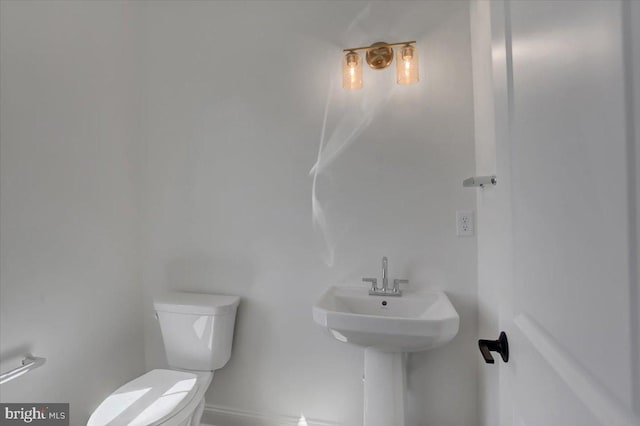 bathroom with toilet