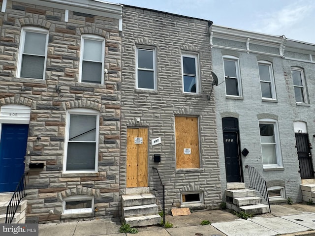 view of townhome / multi-family property