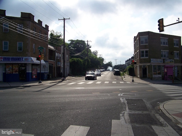 view of road