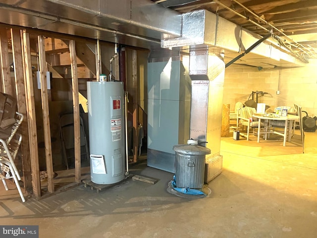 utilities with electric water heater