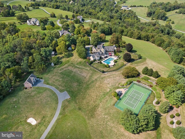 view of birds eye view of property